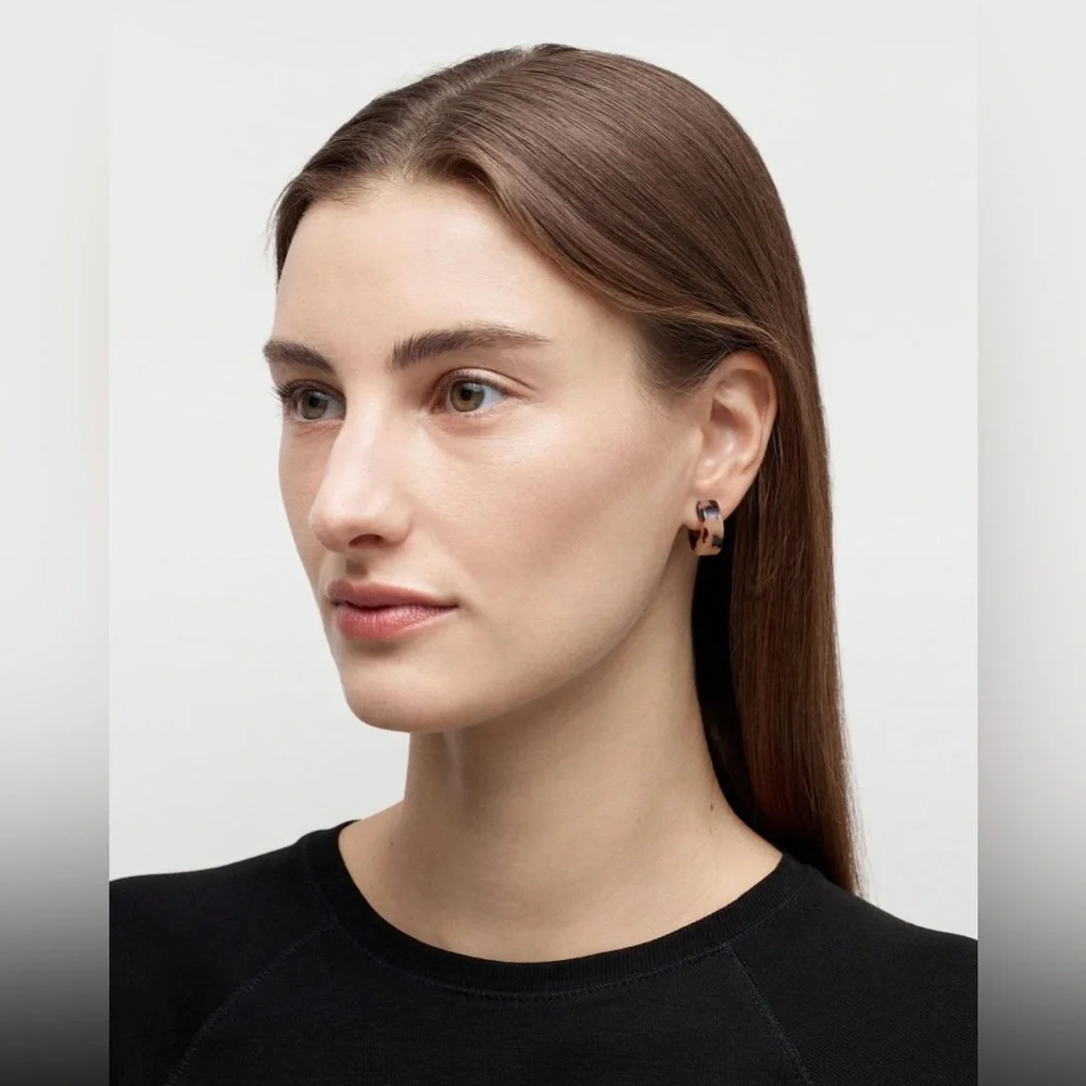 Machete Muse Hoops in Black Matte - Picture 6 of 6